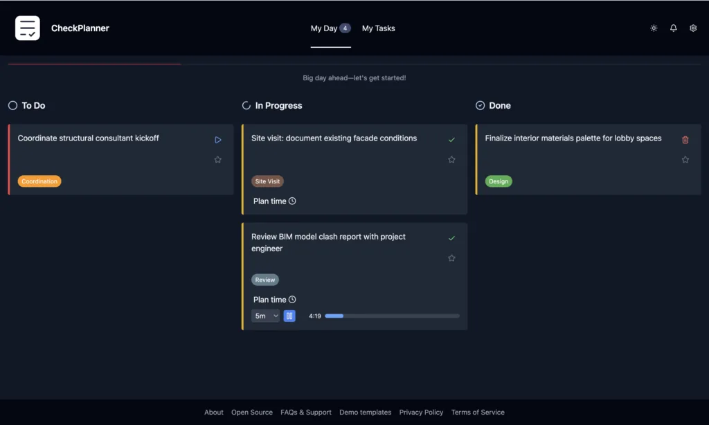 Modo ultra foco. Planifica un tiempo para tu tarea